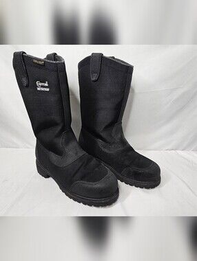 Chippewa Waterproof Work Boots Mens 9W Black Steel Toe Safety EH Pull On 72231 Chippewa Waterproof Work Boots Mens 9W Black Steel Toe  main image 3